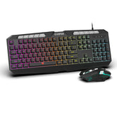 EvoFox Deathray V2 Gaming Combo gaming keyboard with 8 lighting effects