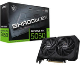 MSI GEFORCE RTX 5050 8GB GDDR6 SHADOW 2X GRAPHICS CARD