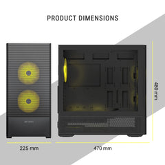 Ant Esports 511 Air 5F - Black