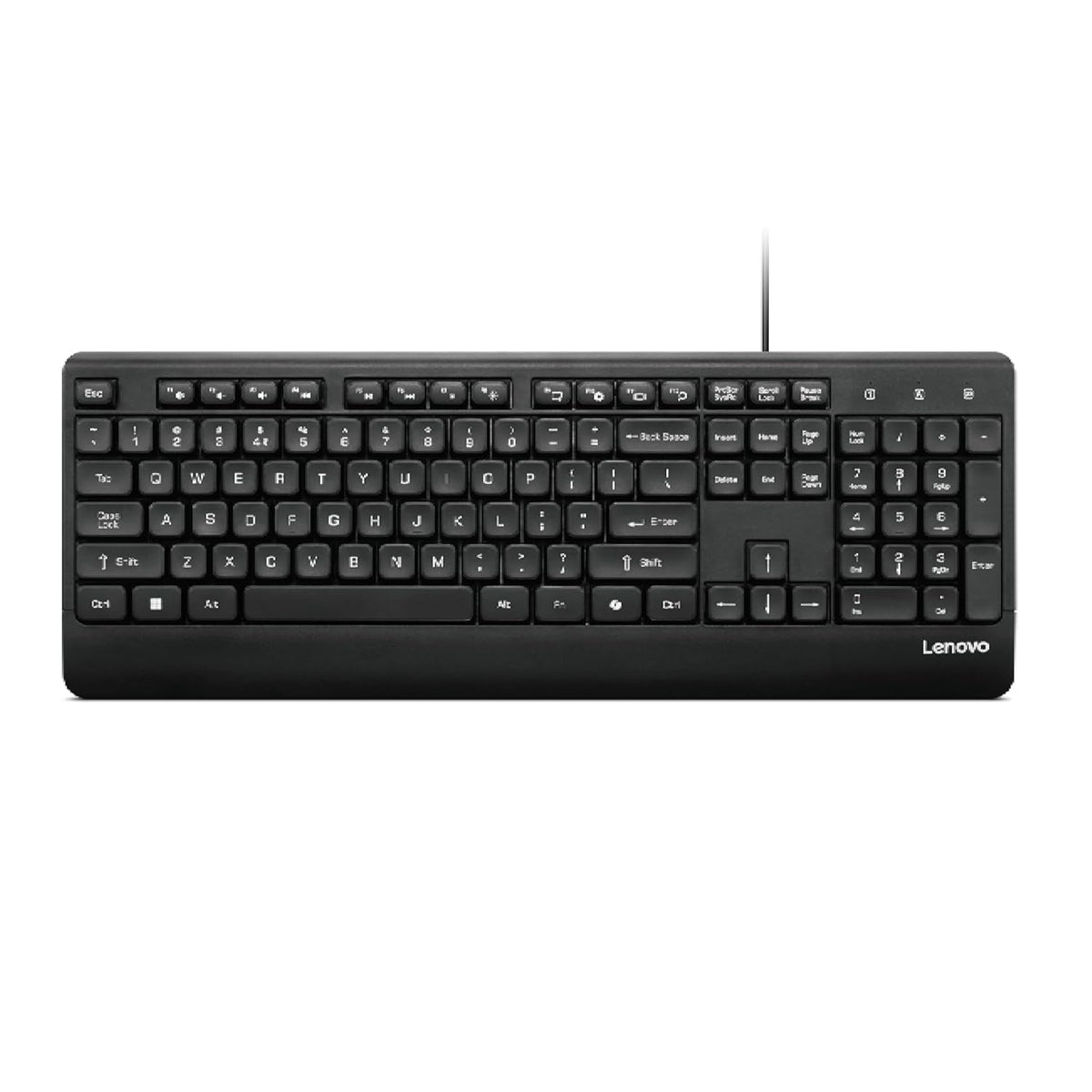 Lenovo 110 USB-A Wired Multimedia Keyboard