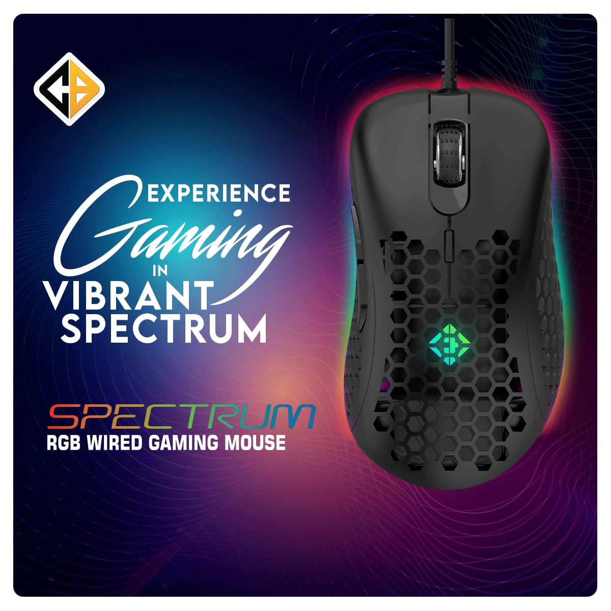 Cosmic Byte Spectrum Wired Gaming Mouse software support for customization 
