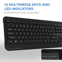 AMKETTE NXT WIRELESS KEYBOARD & MOUSE COMBO