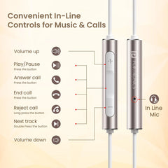PORTRONICS SIGMA C WIRED EARPHONE POR 2922