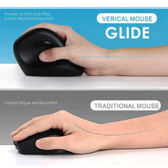 LIVE TECH GLIDE VERTICAL WIRELESS MOUSE