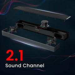 PORTRONICS SOUND SLICK 8 SOUND BAR 80W POR 2084