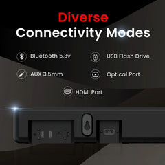 PORTRONICS SOUND SLICK 8 SOUND BAR 80W POR 2084
