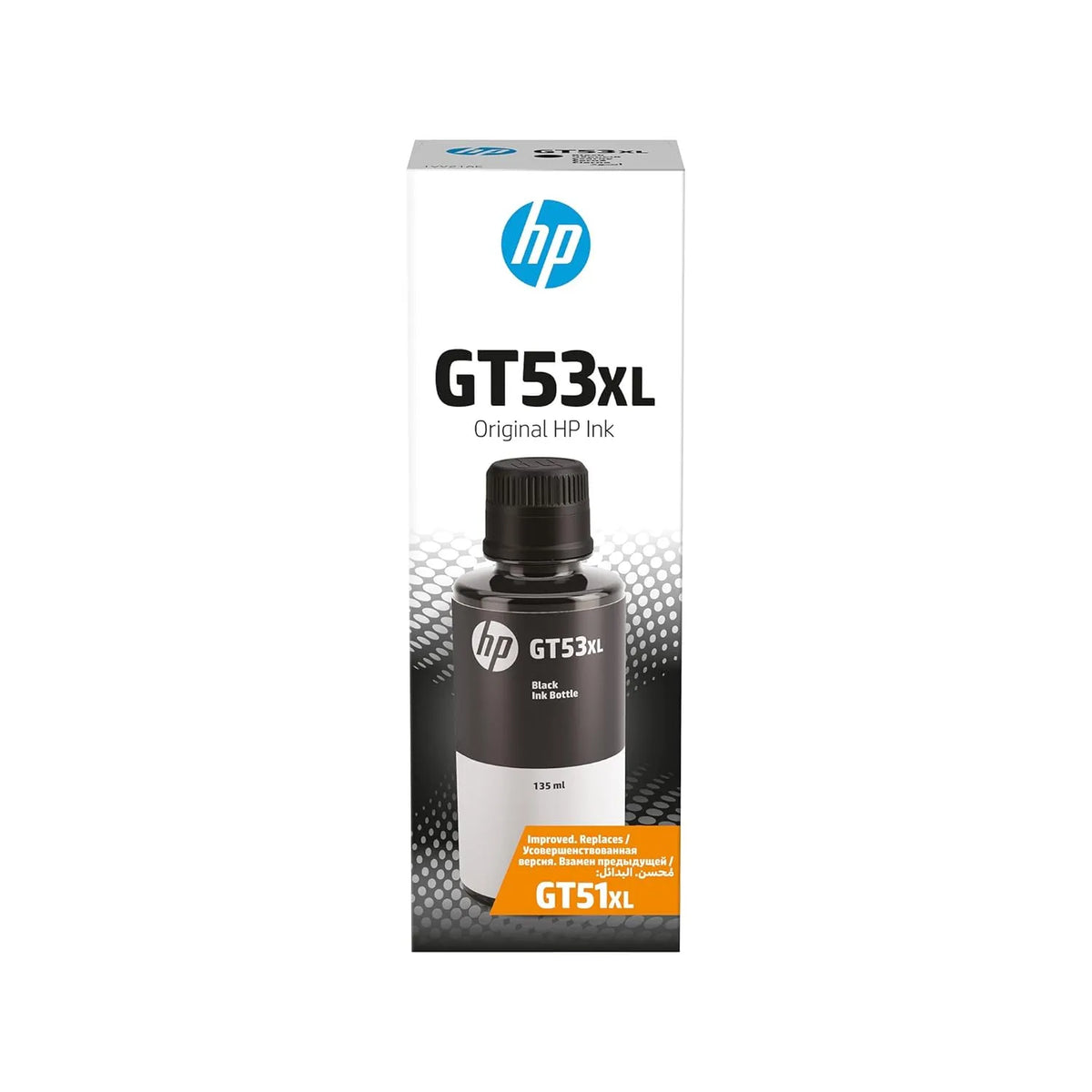 HP GT53 135ML BLACK INK
