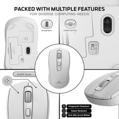 Amkette Hush Pro Astra Wireless Mouse