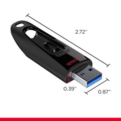 SanDisk Ultra 32GB, USB 3.0, Flash Drive