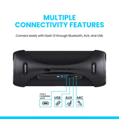 PORTRONICS DASH 12 60W WIRELESS SPEAKER POR 1583