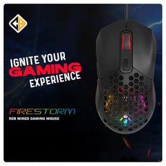 Cosmic Byte Firestorm RGB Wired Gaming Mouse