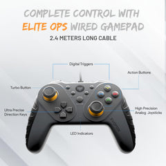 AMKETTE EVOFOX  ELITE OPS WIRED GAMEPAD