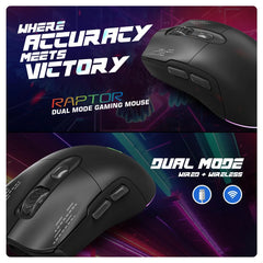 COSMICBYTE RAPTOR DUAL MODE RGB MOUSE