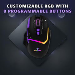 EvoFox Banshee Rechargeable Wireless Gaming Mouse