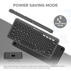 AMKETTE OPTIMUS BLUETOOTH 4-IN-1 KEYBOARD
