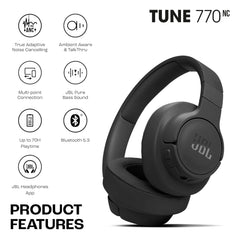 JBL TUNE 770NC Wireless Over-Ear Noise Cancelling Headphone