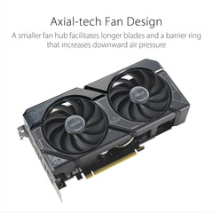 ASUS GEFORCE RTX 4060TI DUAL 16GB OC GDDR6 GRAPHICS CARD