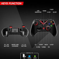 TAG Gamerz GWL1000 Wireless Gamepad