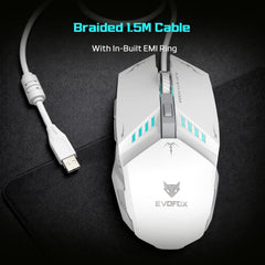 EvoFox Shadow Plus Wired Gaming Mouse