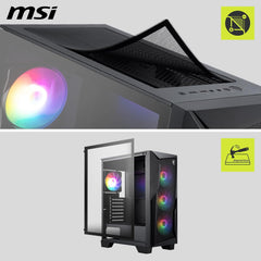 MSI MAG FORGE 130A AIRFLOW