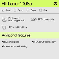 HP Laser 1008A Printer