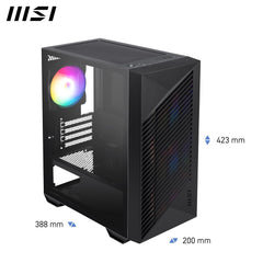 MSI PRO Forge M050A - Mini Tower PC Case
