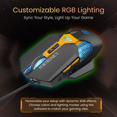 Portronics Vader 2.0 Wired Gaming Mouse