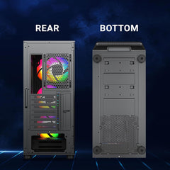 ANT ESPORTS 411 AIR CABINET - BLACK