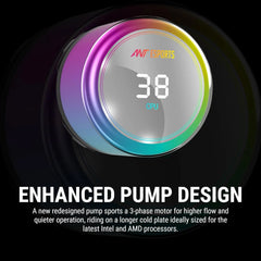 ANT ESPORTS ICECHROMA-240 ARGB LIQUID COOLER