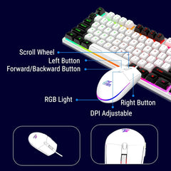 ANT ESPORTS KM1610 LED GAMING KEYBOARD AND MOUSE