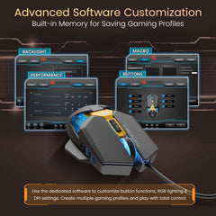 Portronics Vader 2.0 Wired Gaming Mouse