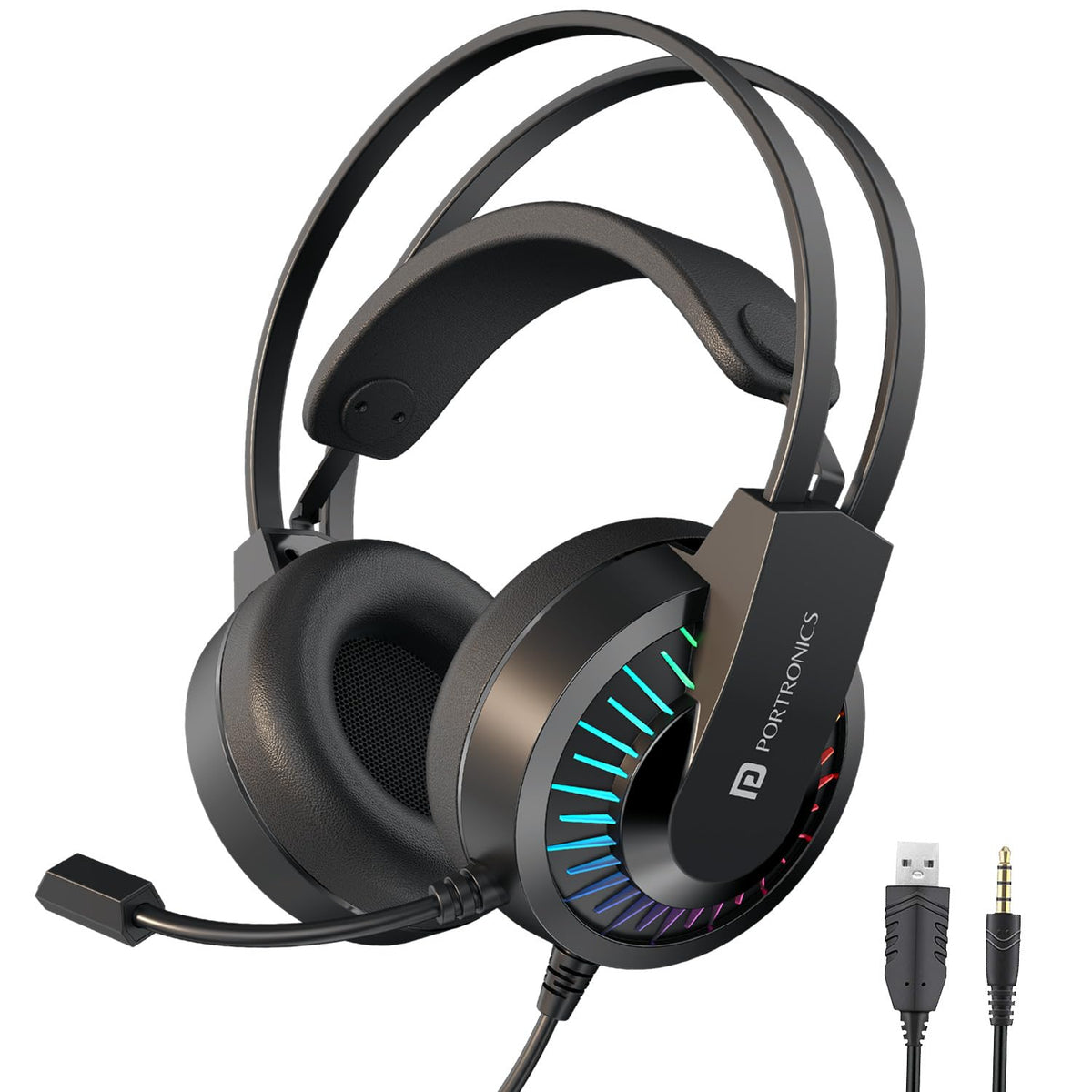 Portronics RAVN Premium Wired Gaming Headphone