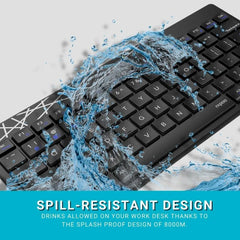 RAPOO K8000M WIRELESS KEYBOARD (BT)