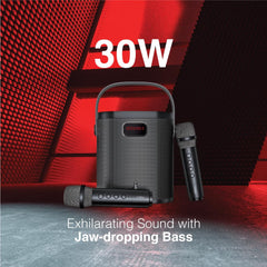 FINGERS 2Mic-GrooveBox Portable Speaker