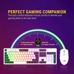 ANT ESPORTS KM1610 LED GAMING KEYBOARD AND MOUSE
