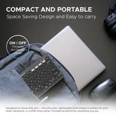 AMKETTE OPTIMUS BLUETOOTH 4-IN-1 KEYBOARD