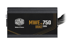 Cooler Master MWE 750 V3 BRONZE ATX 3.1 POWER SUPPLY