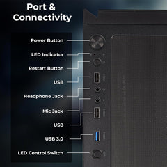 ZEBRONICS NEMESIS PREMIUM GAMING CABINET