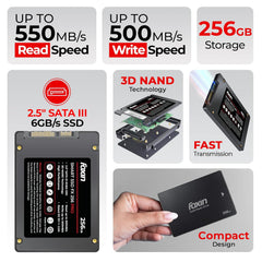 Foxin 256GB 2.5 Inch SATA