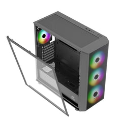 ANT ESPORTS 411 AIR CABINET - BLACK