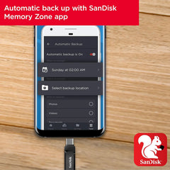 128GB SANDISK PENDRIVE TYPE-C COLOUR