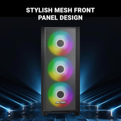 ANT ESPORTS 411 AIR CABINET - BLACK