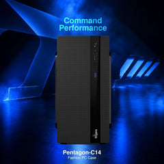 FINGERS Pentagon-C14 Micro-ATX PC Case