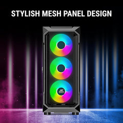 ANT ESPORTS ICE-410TG CABINET BLACK