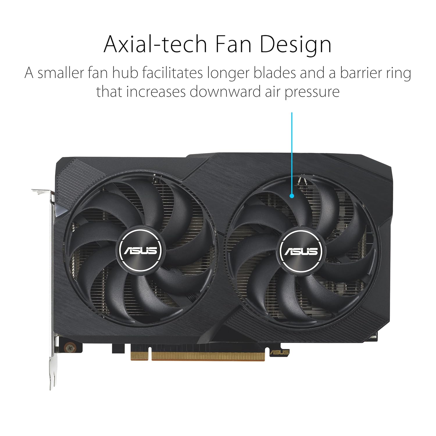 cooling fans stop under light load for silent operation