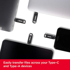 128GB SANDISK PENDRIVE TYPE-C COLOUR