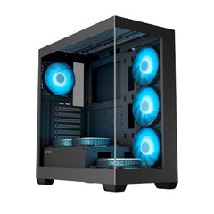 ANT ESPORTS CRYSTAL X7 CABINET-BLACK