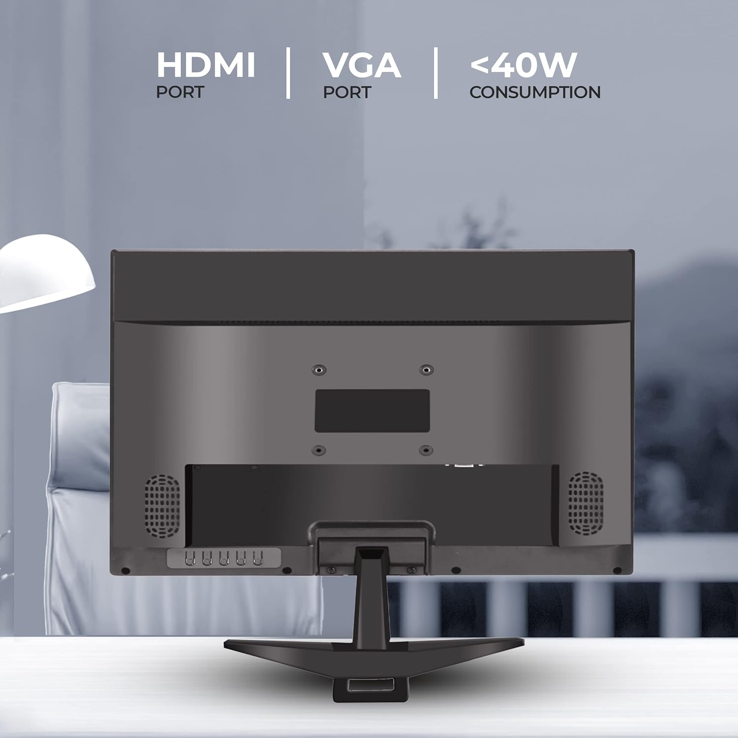 Connect desktops, laptops, CCTV systems and other compatible devices through HDMI or VGA. 