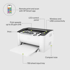 easily print from mobile, laptop, or  desktop using wifi.