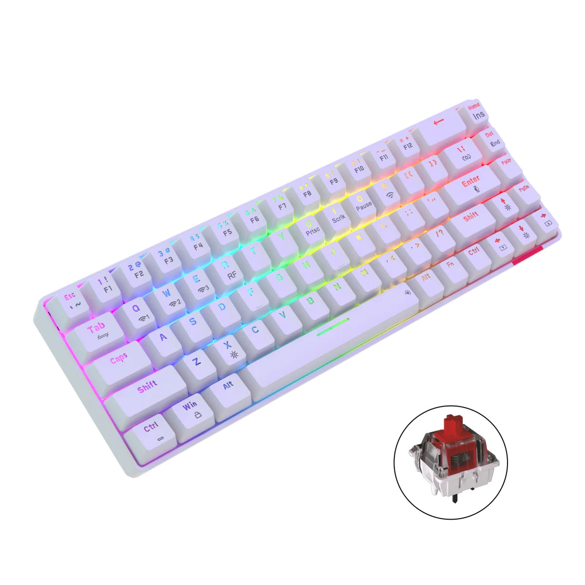 PORTRONICS HYDRA 10 MECHANICAL WIRELESS & WIRED KEYBOARD